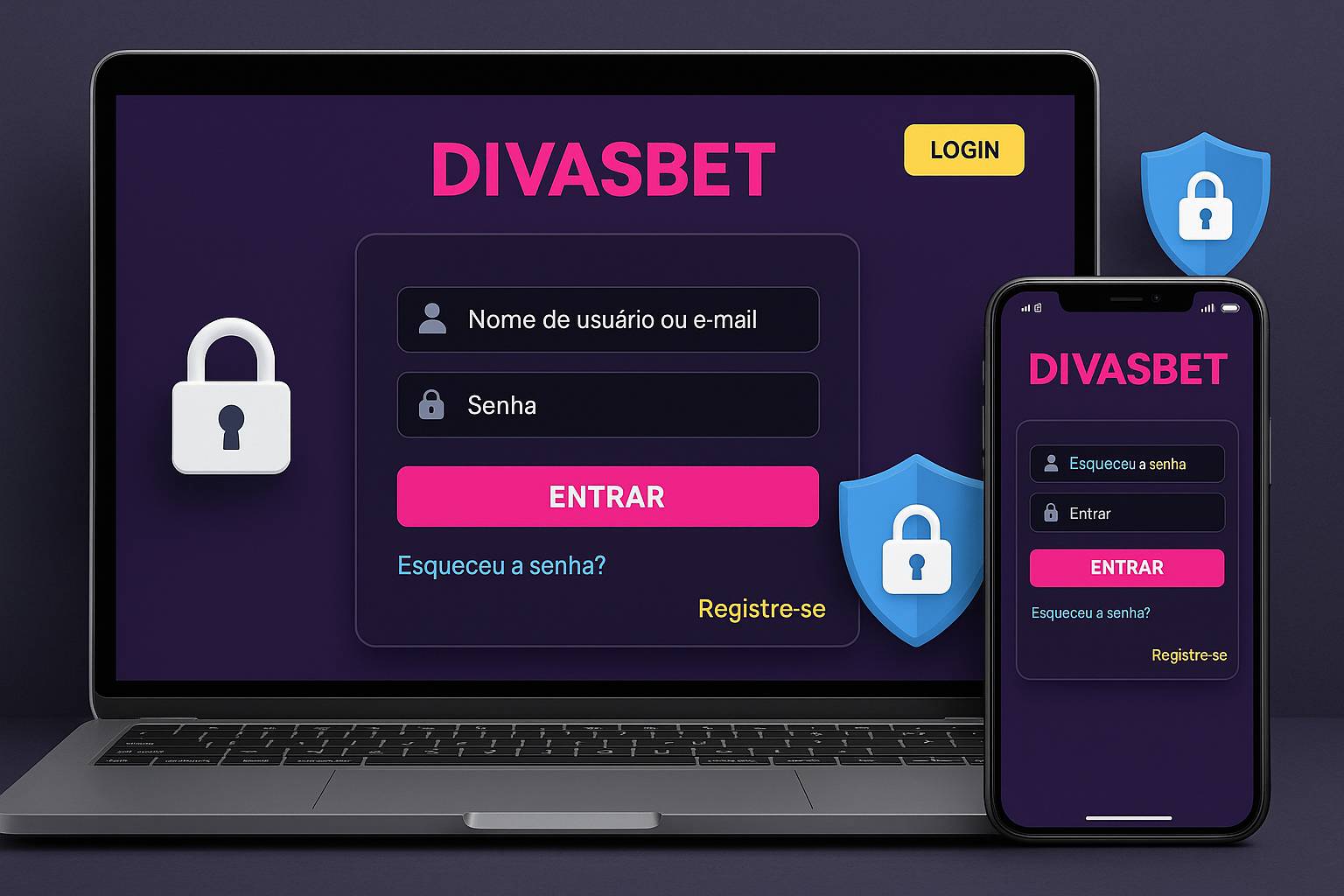Login no Cassino DIVASBET